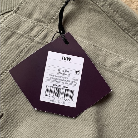 Light Green Dress Pants 16W - Picture 4 of 5